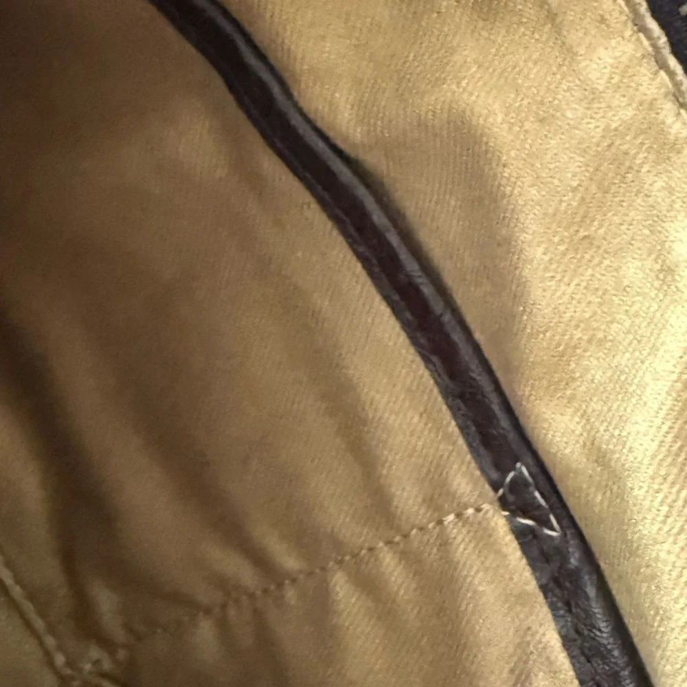 Antonio Milani Brown Pebbled Leather Slouchy Hobo Bag